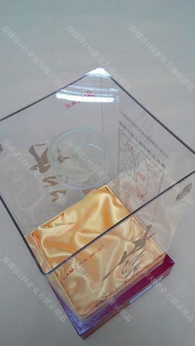广东深圳亚克力制品工厂批量生产高档亚克力酒罩 亚克力酒盒包装